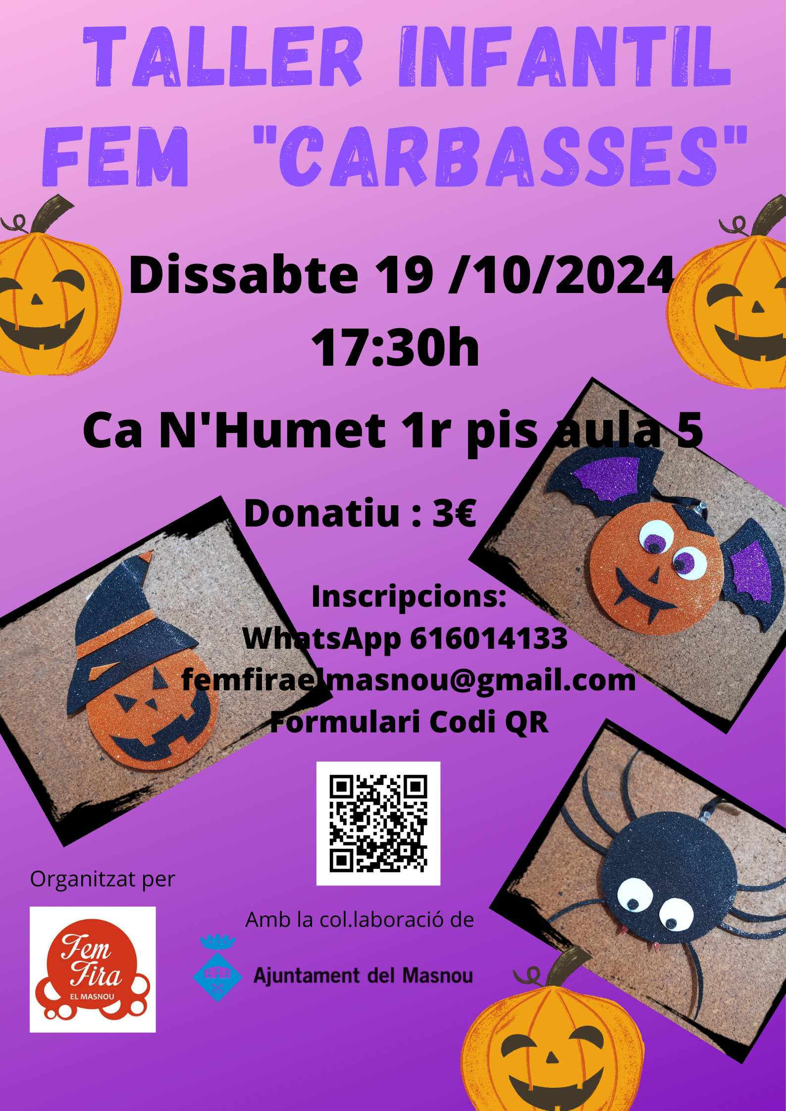 'FEM CARBASSES. Taller infantil'