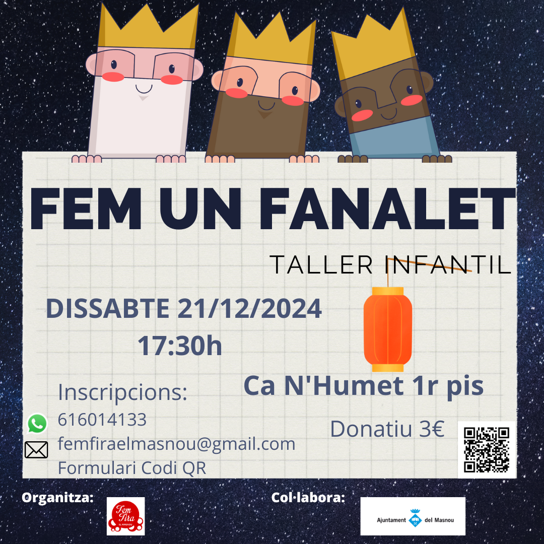 'FEM UN FANALET. Taller infantil'