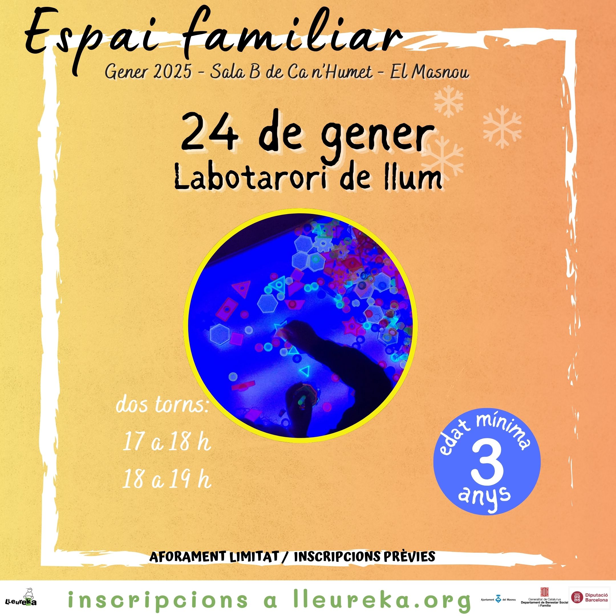 Espai familiar: Laboratori de llum