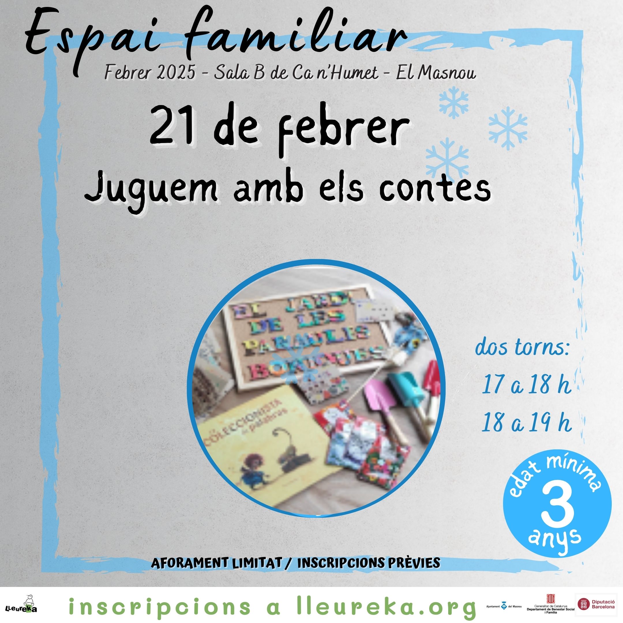 'Espai Familiar juguem amb els contes'