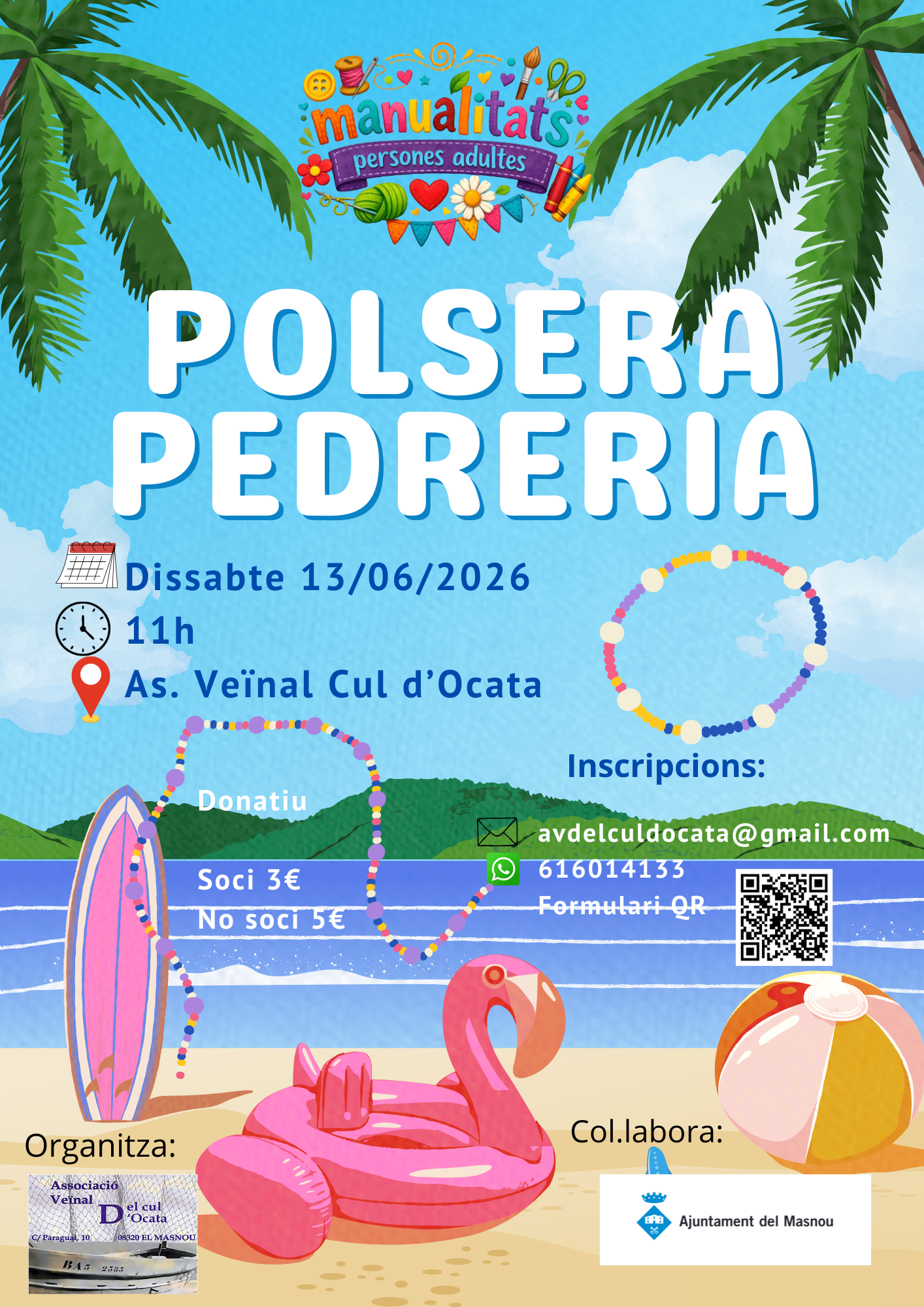 'POLSERA PEDRERIA. Manualitats per a persones adultes'