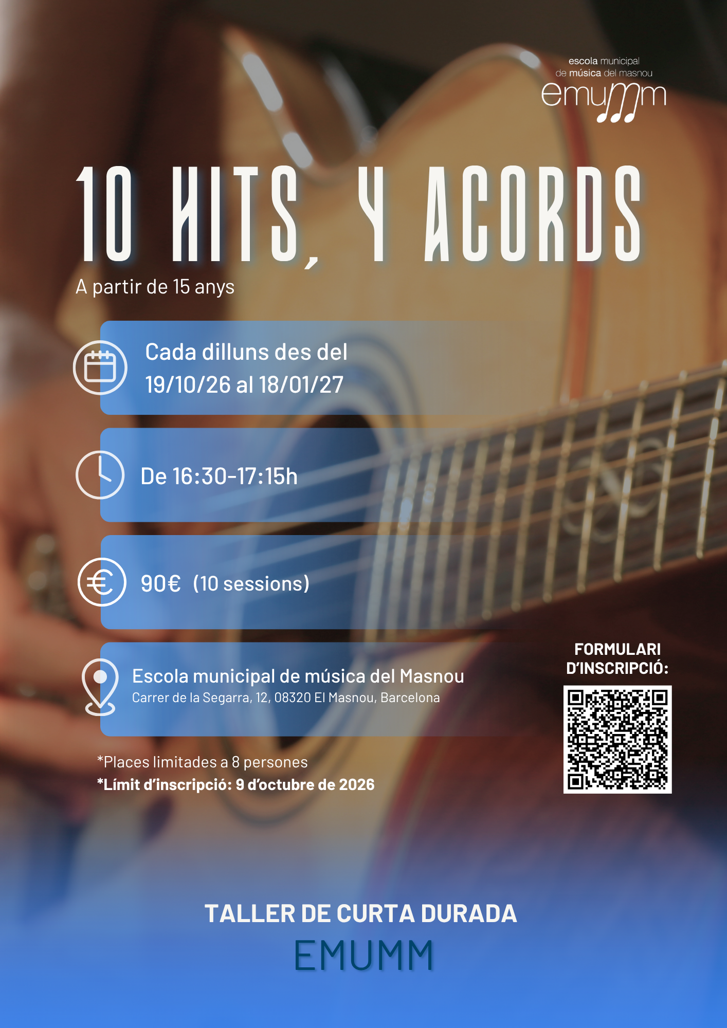 'Taller de curta durada: 10 hits, 4 acords'
