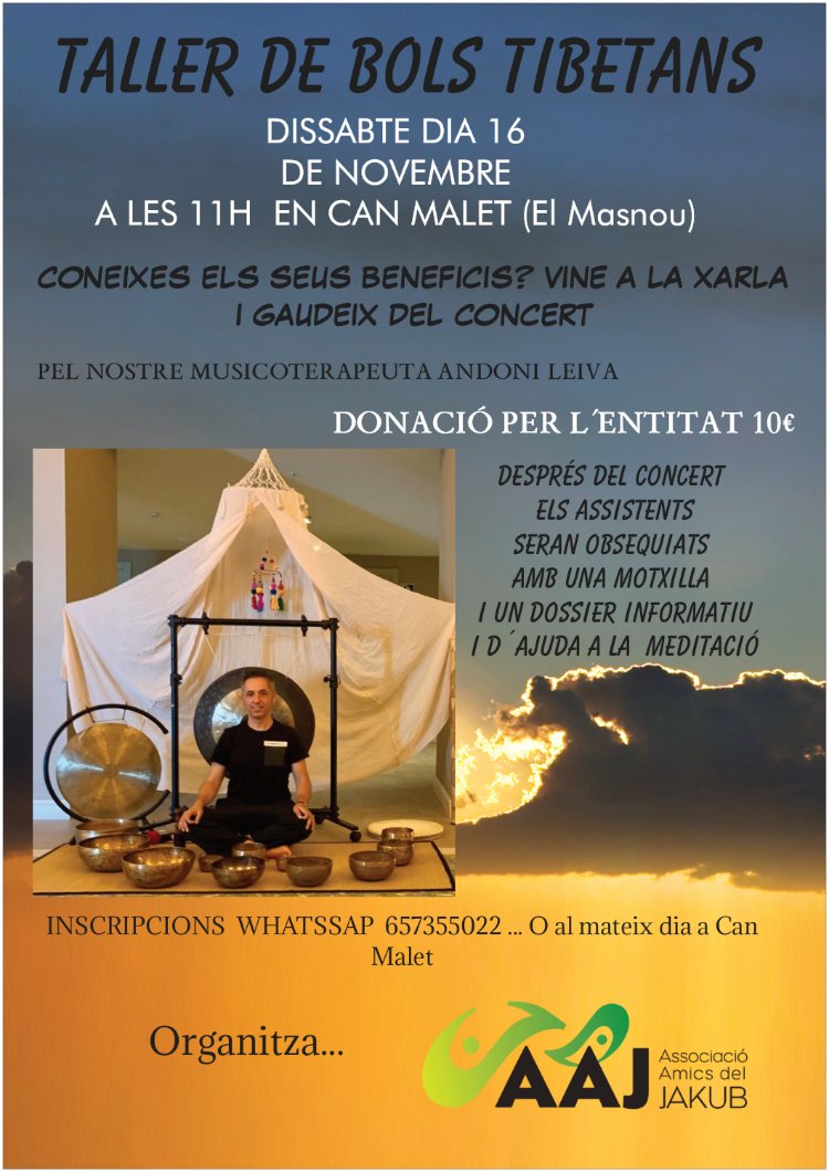 Taller de bols tibetans