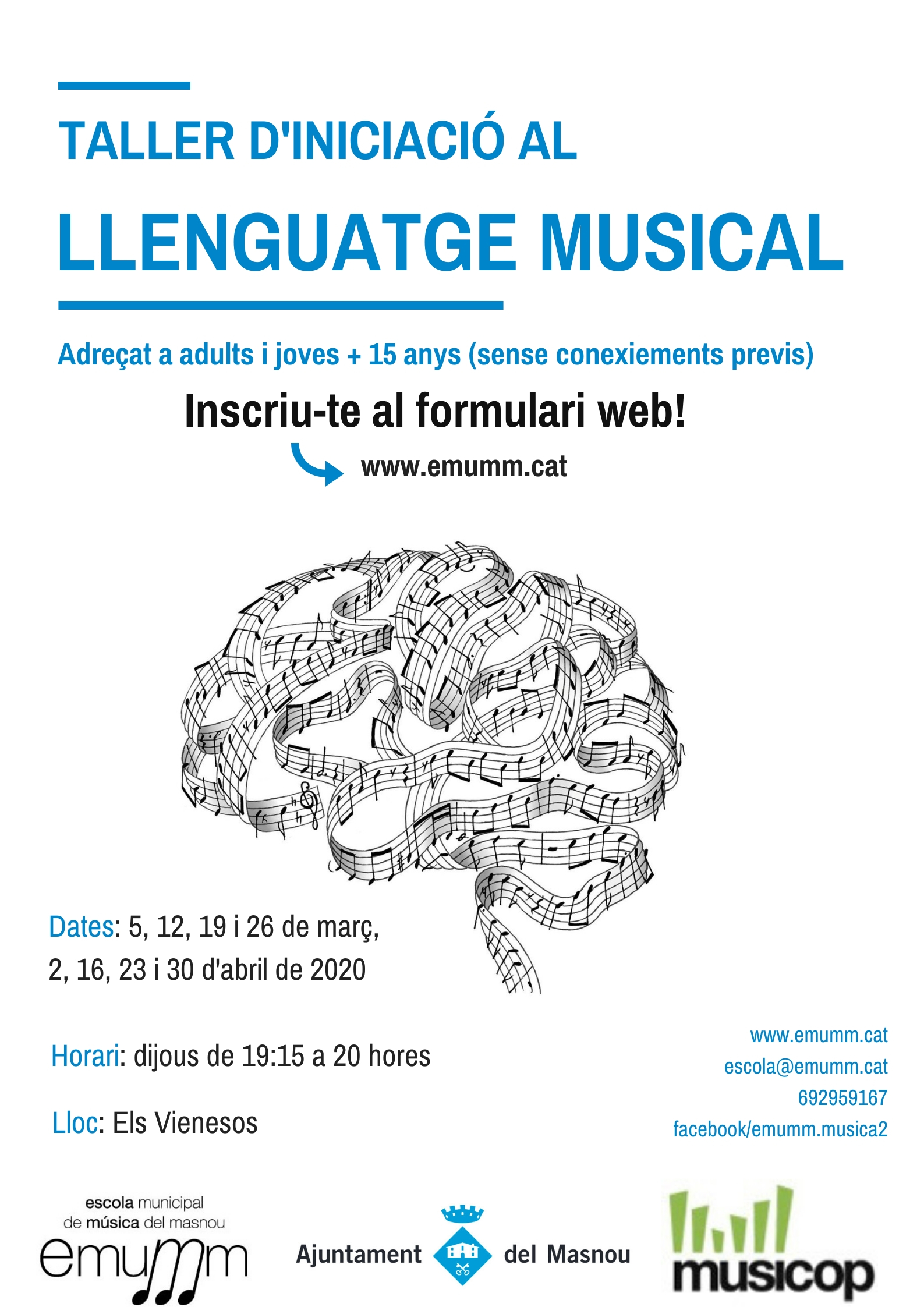 ACTIVITAT SUSPESA - Taller de llenguatge musical