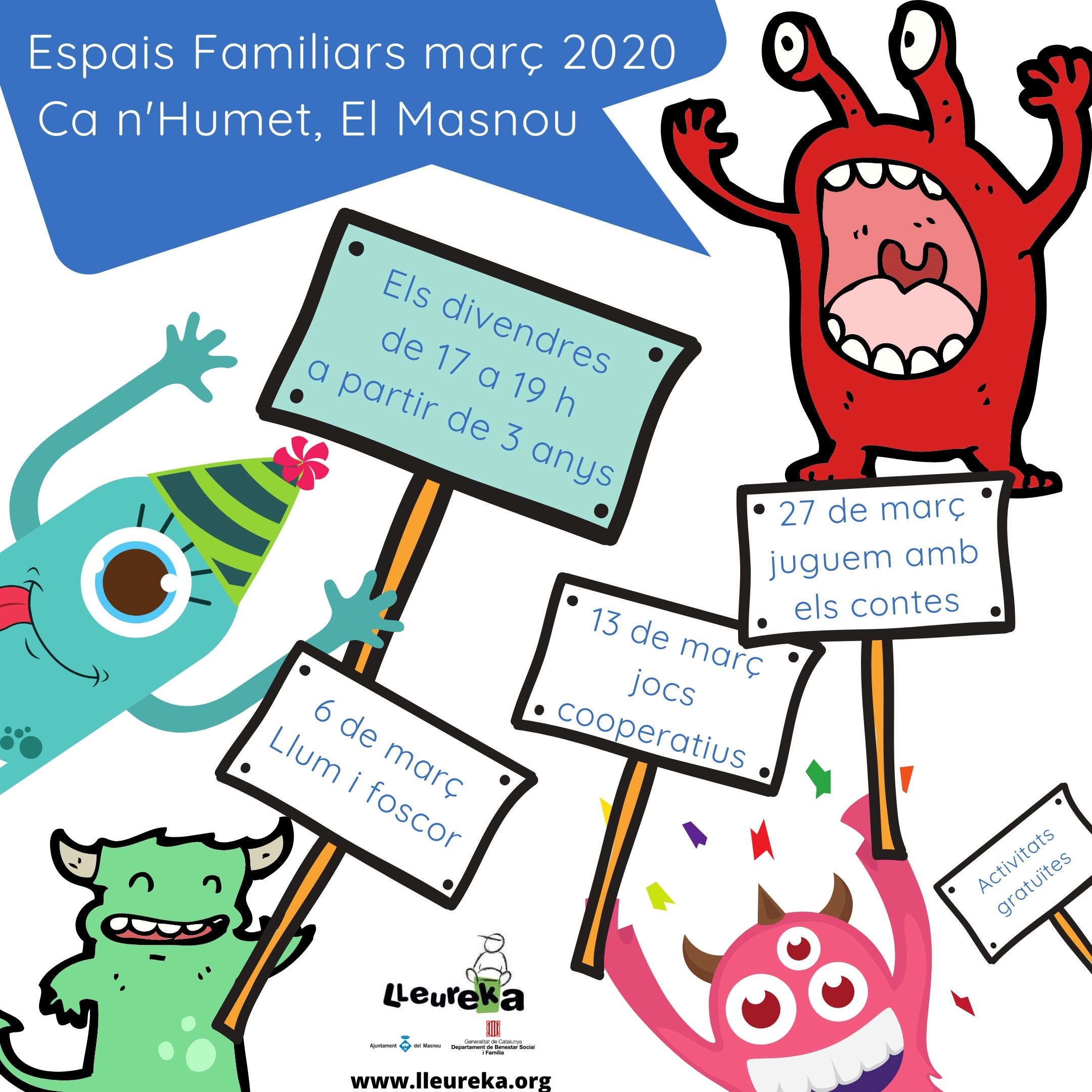 ACTE CANCEL·LAT: Espais familiars: jocs cooperatius