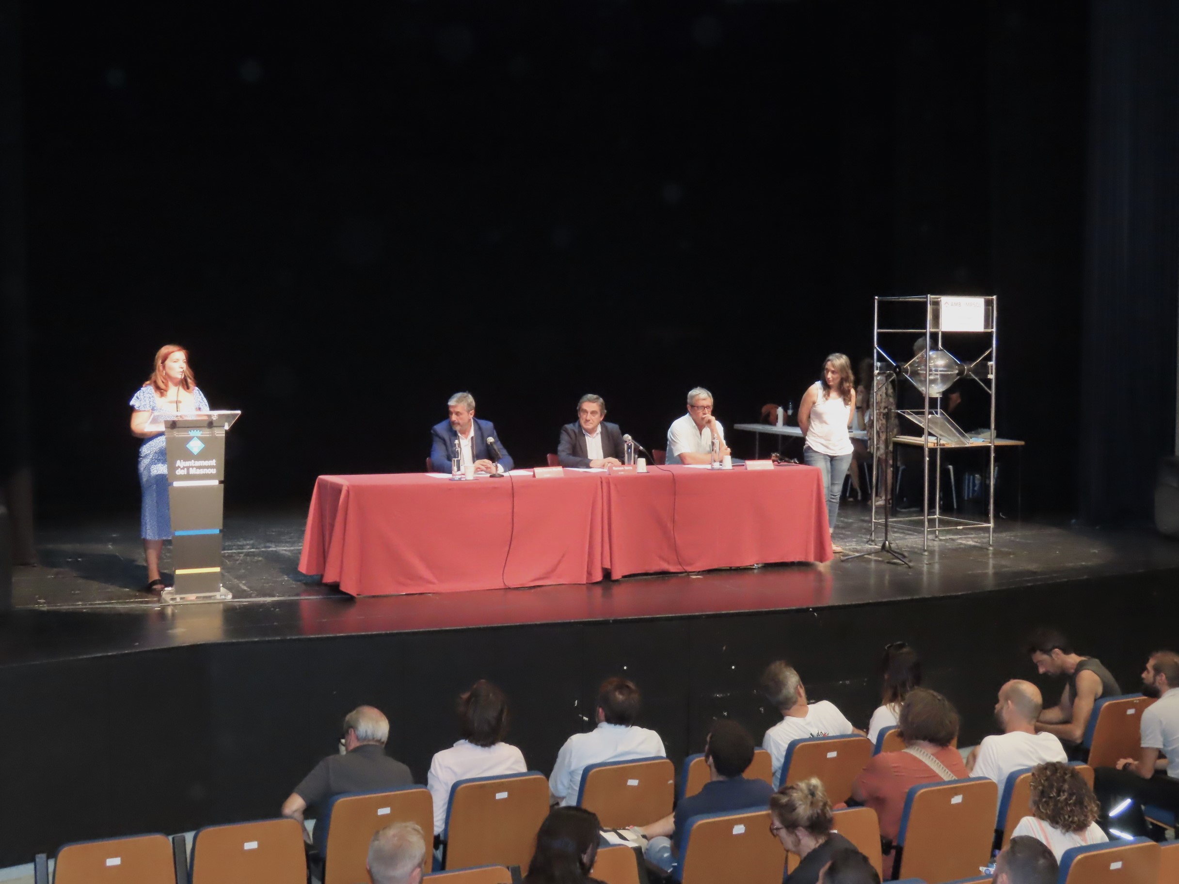 Sorteig relatiu als HPO U d'Octubre celebrat el 12 de juliol del 2023 a l'Espai Escènic.