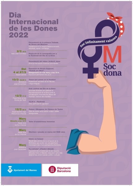 El Masnou, preparat per celebrar el Dia Internacional de les Dones