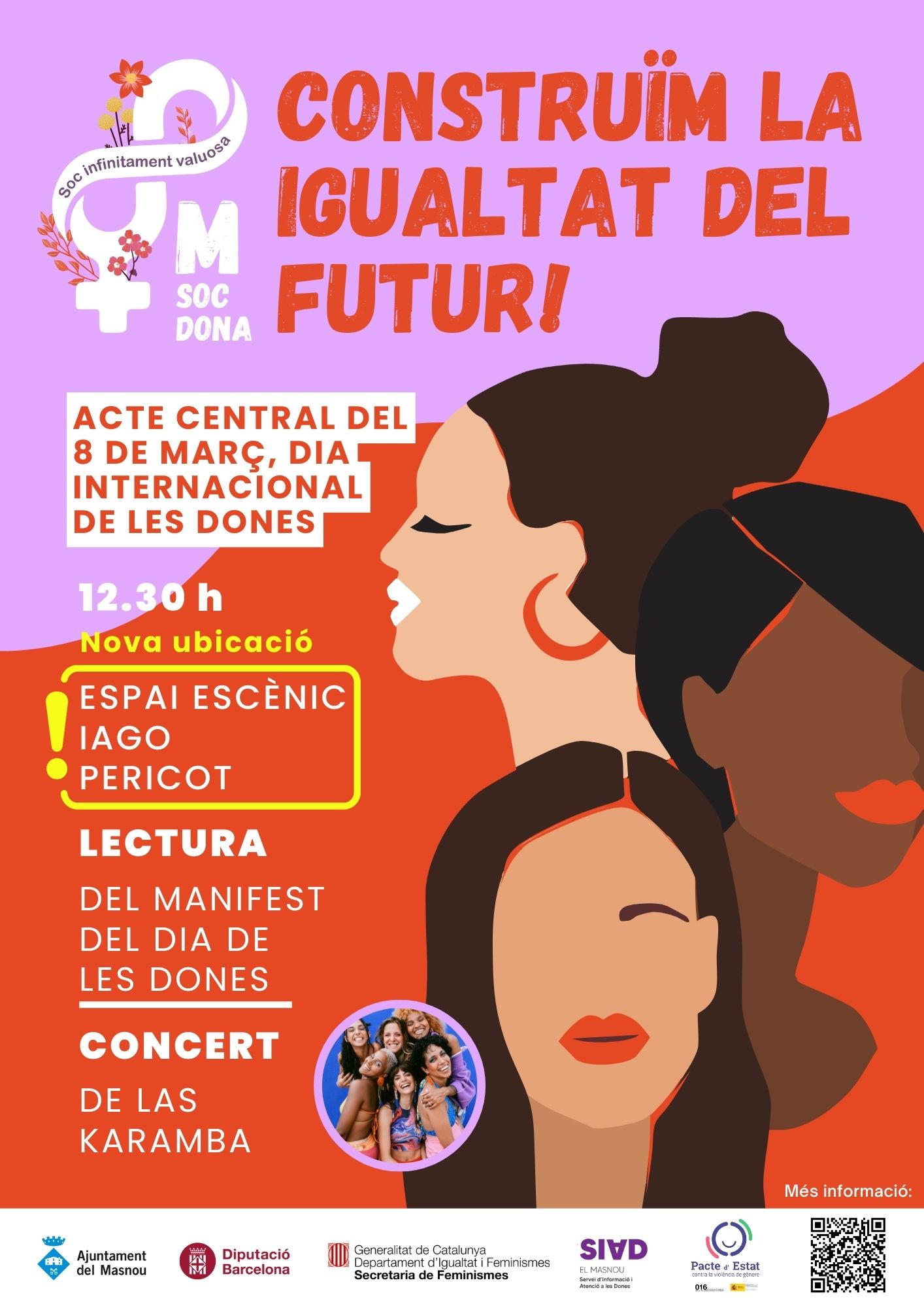 Acte institucional 8M, Dia Internacional de la Dona
