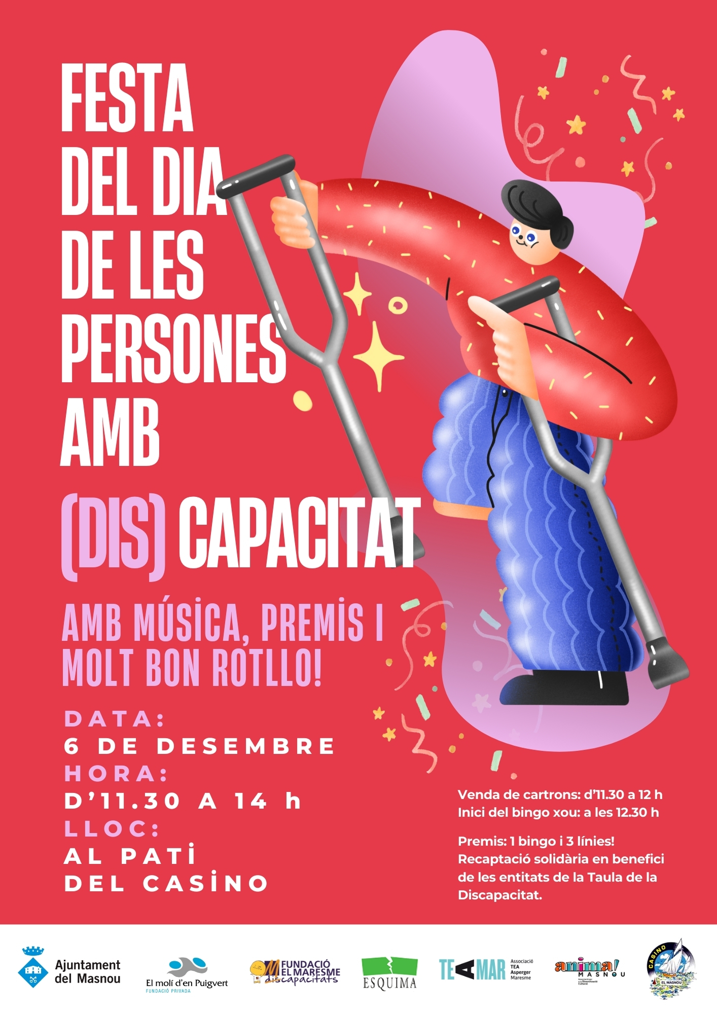 Bingo xou musical per la inclusió. Festa de les persones amb (dis)capacitat 