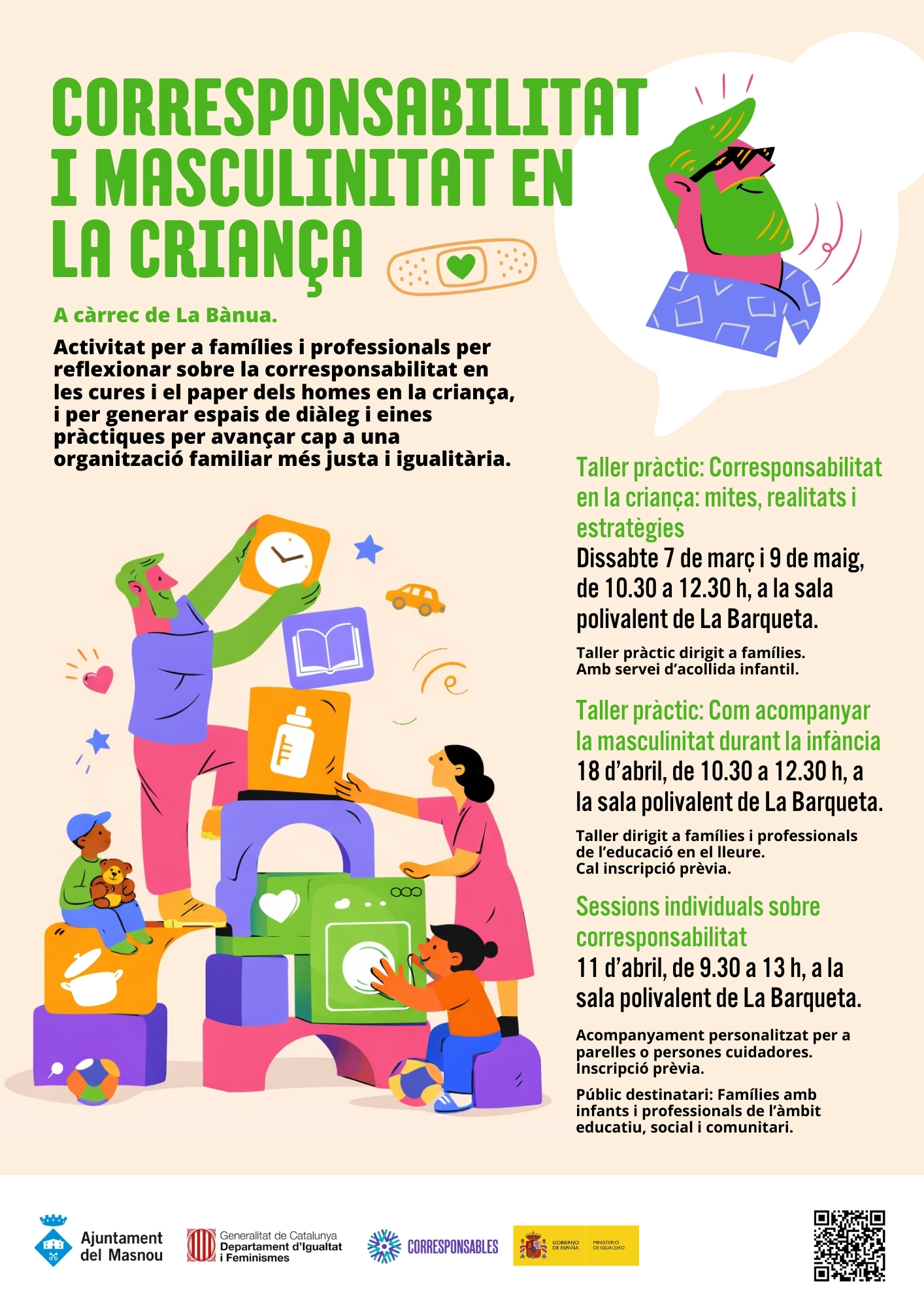 Taller pr&agrave;ctic: Com acompanyar la masculinitat durant la inf&agrave;ncia