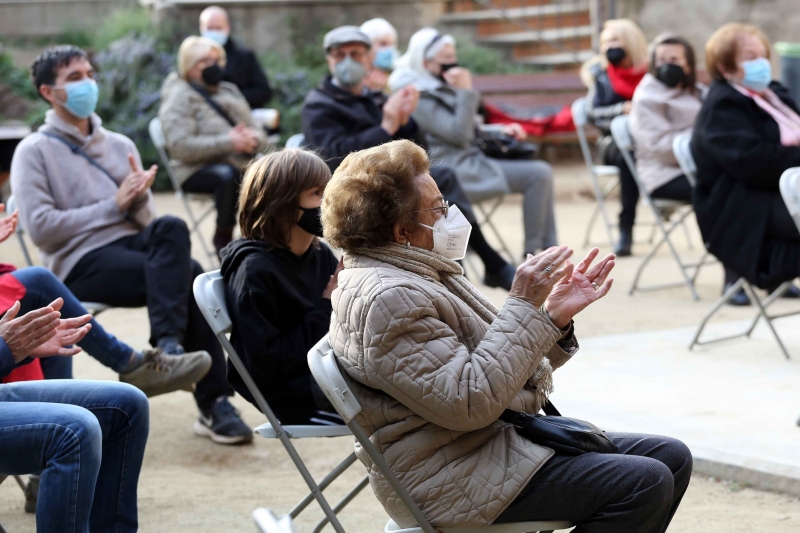 Concert Coral Da Capo als jardins de Can Malet, Dia de les Dones 2021.