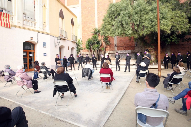 Concert Coral Da Capo als jardins de Can Malet, Dia de les Dones 2021.
