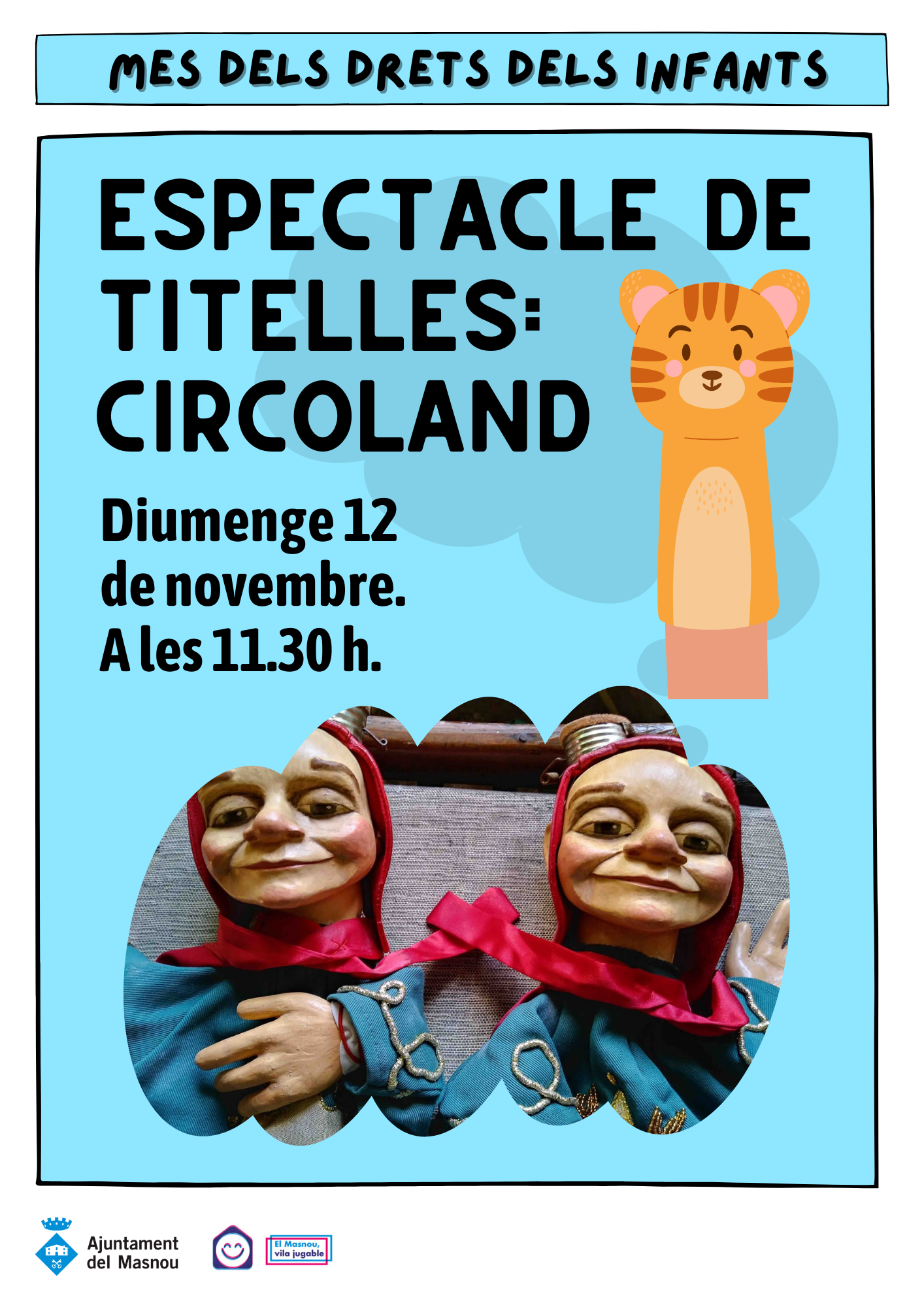 Espectacle de titelles: 'Circoland' - Mes dels Drets dels Infants