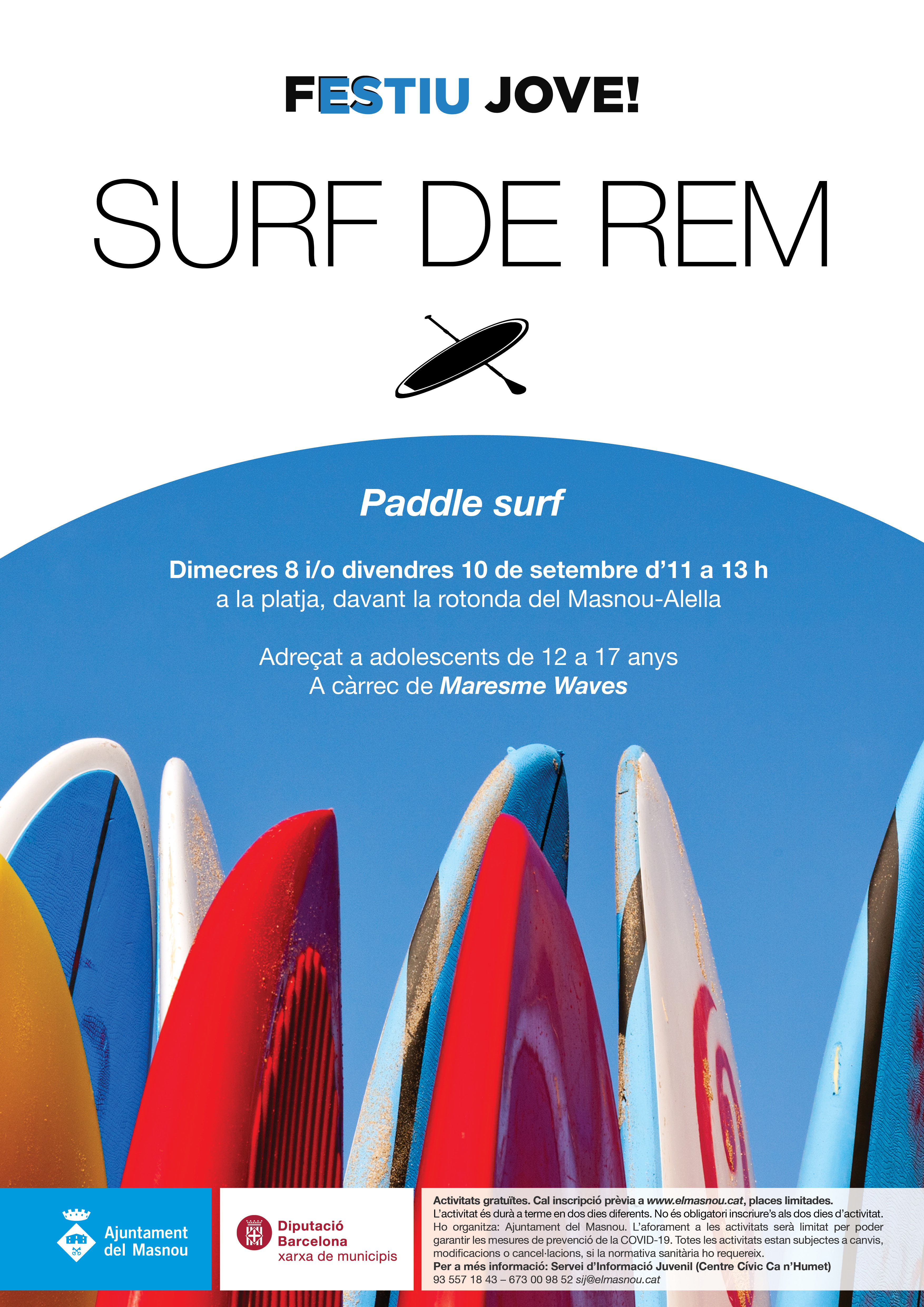 Surf de rem, Festiu Jove!