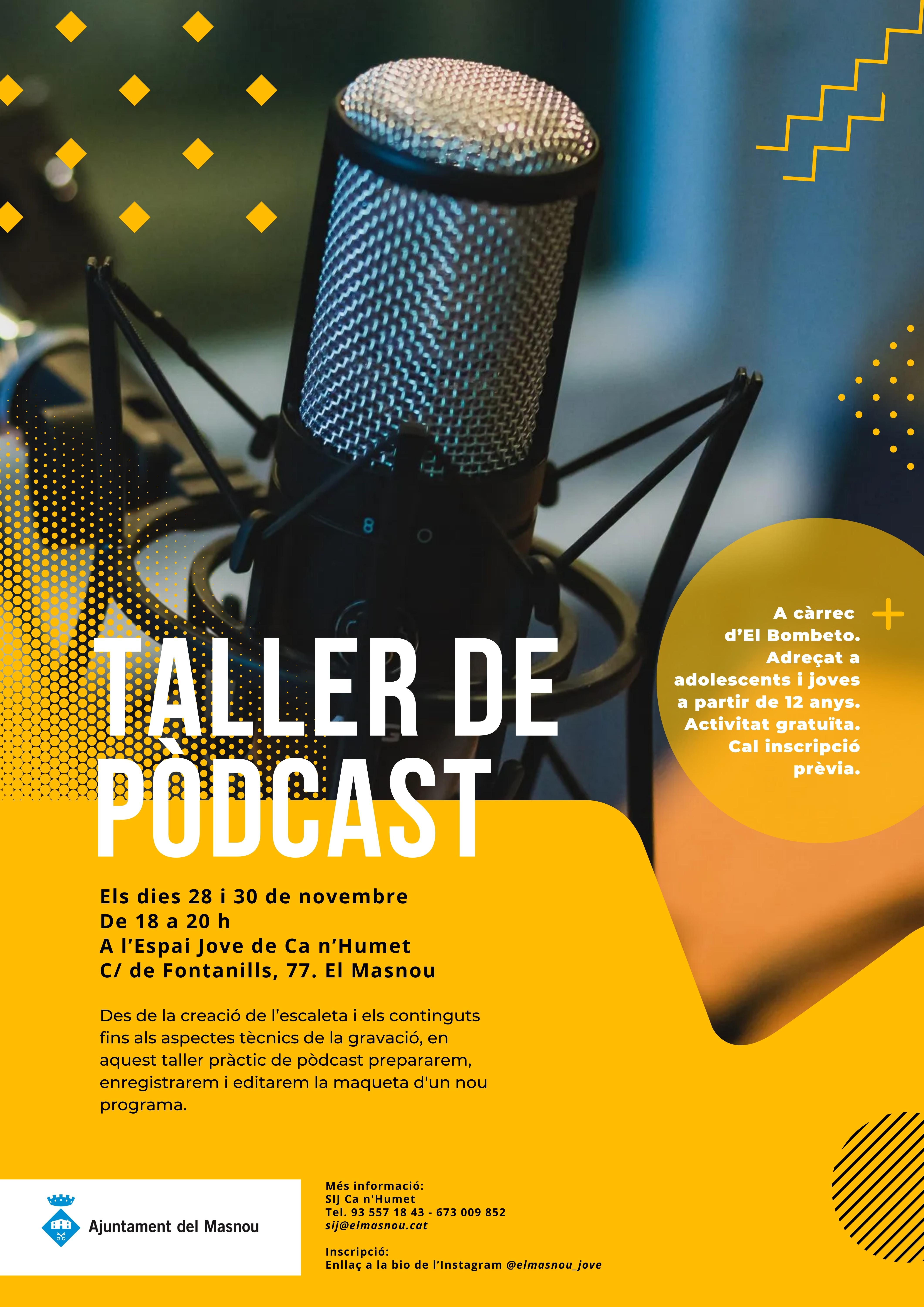 Taller de pòdcast