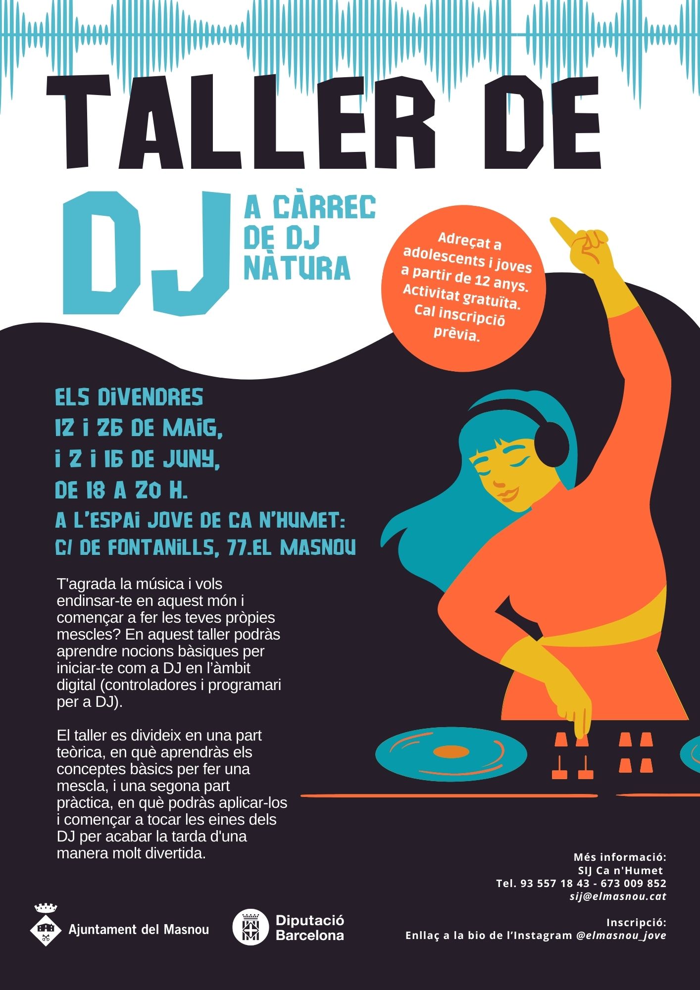 Taller de Puntxadiscos (DJ)