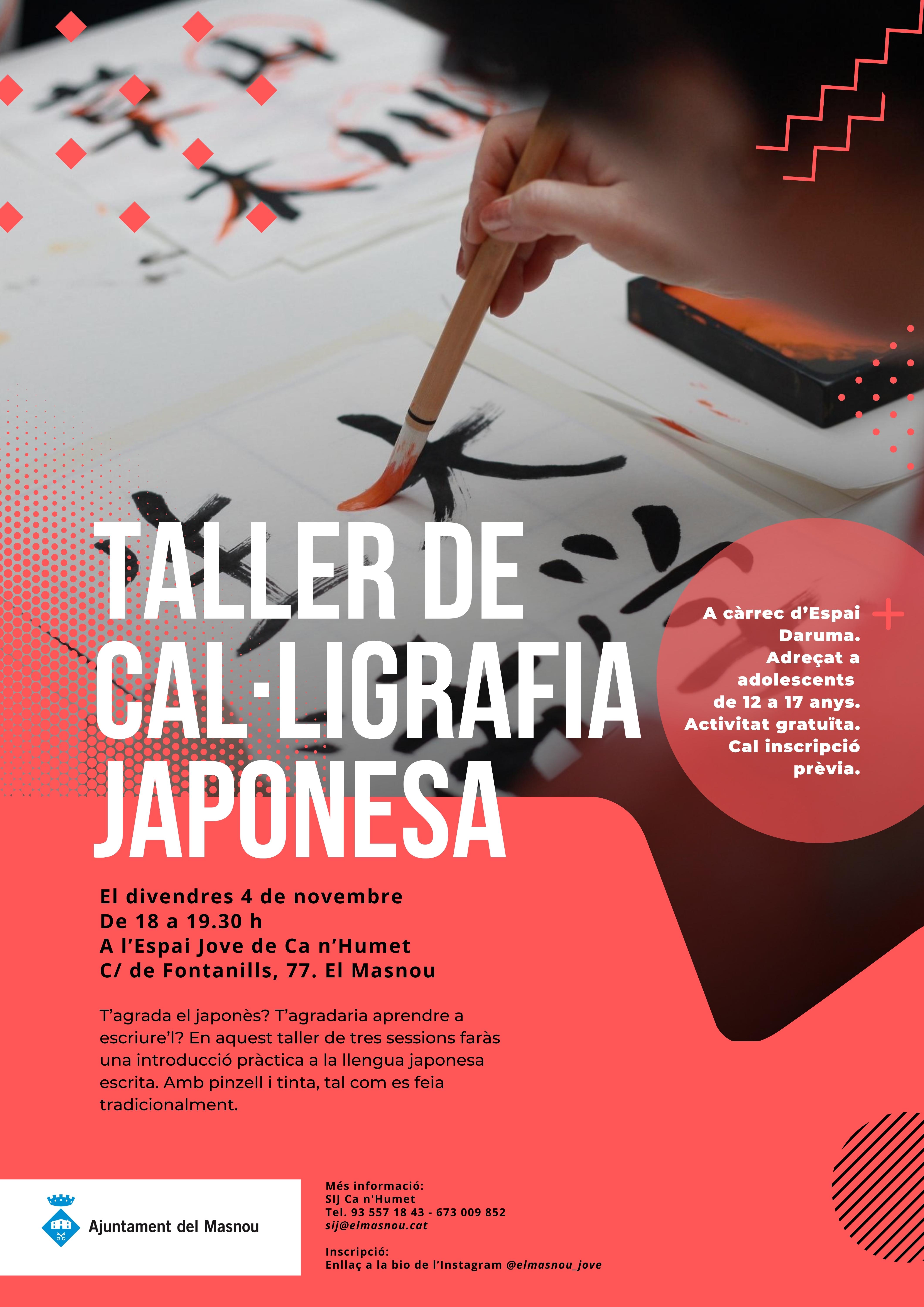 Taller de cal·ligrafia japonesa