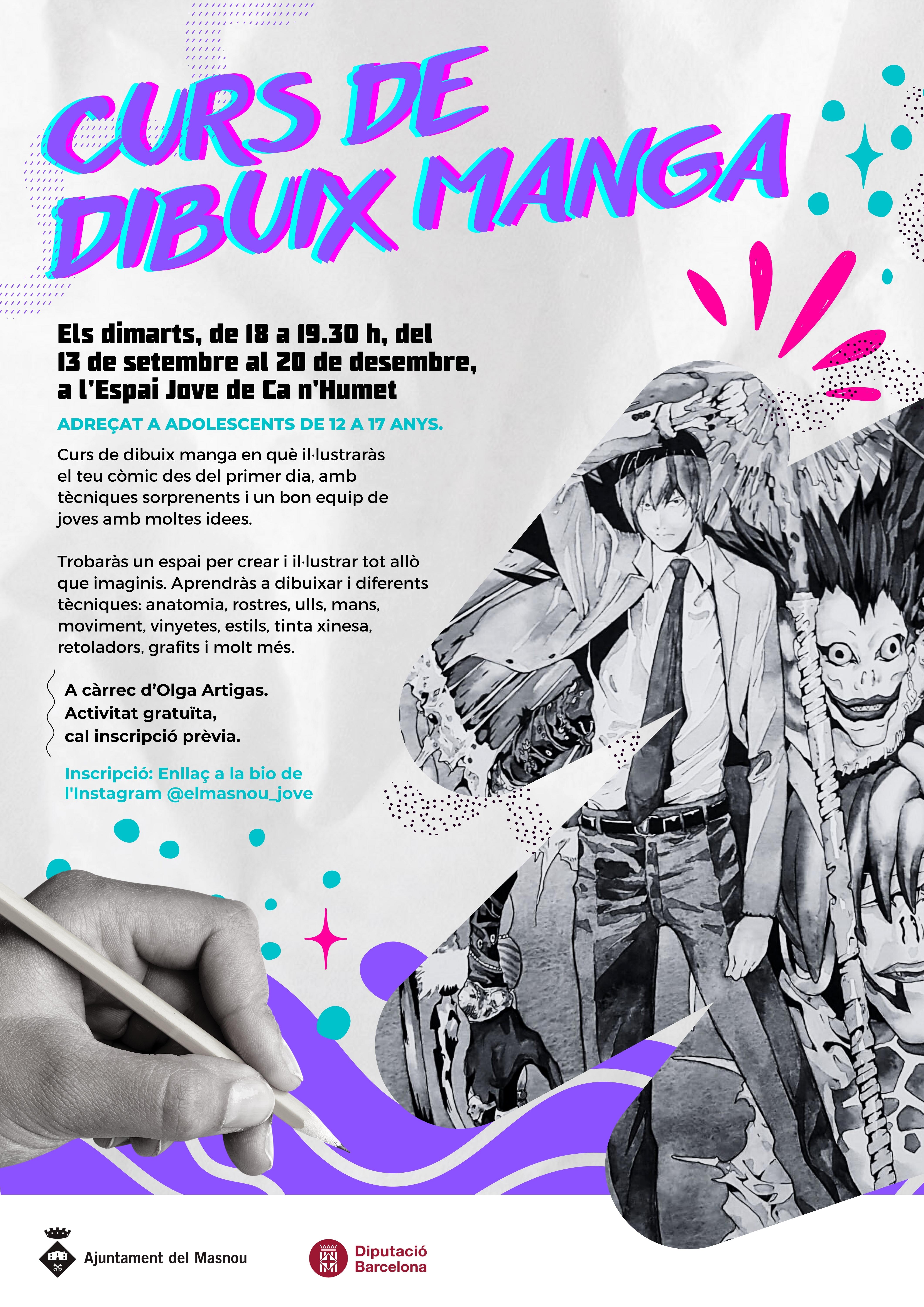 Curs de dibuix manga