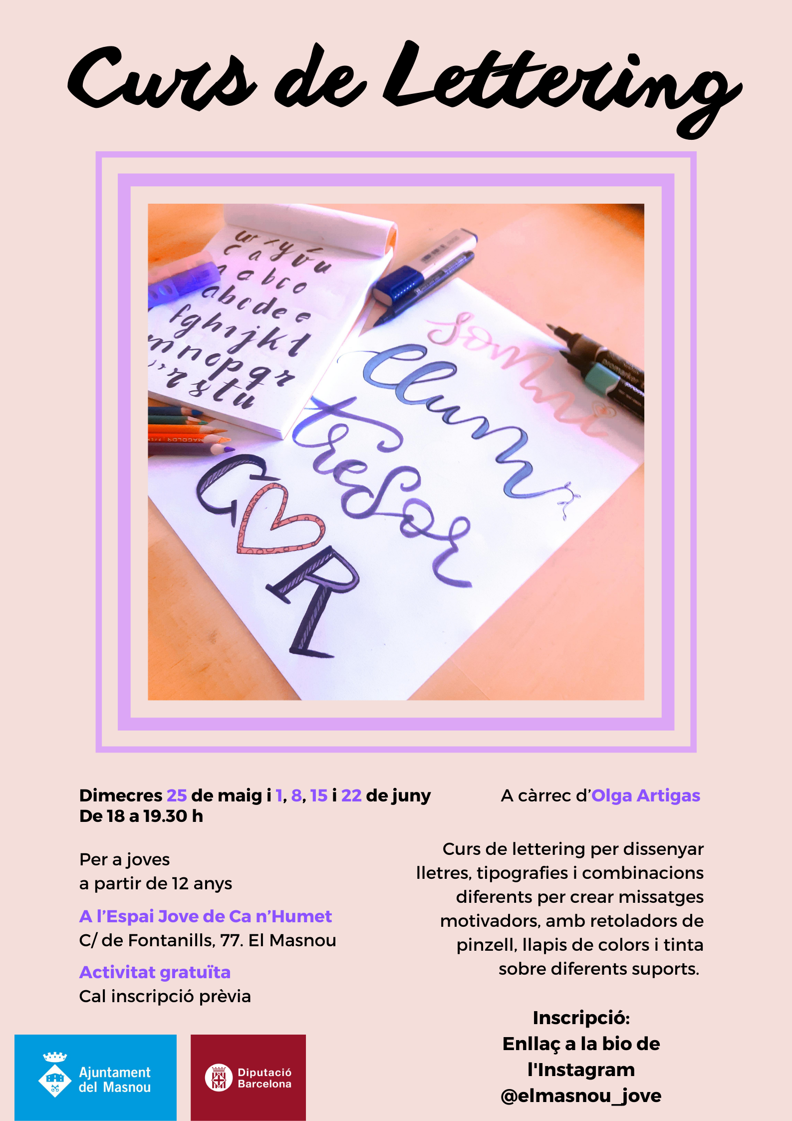 Curs de 'lettering'