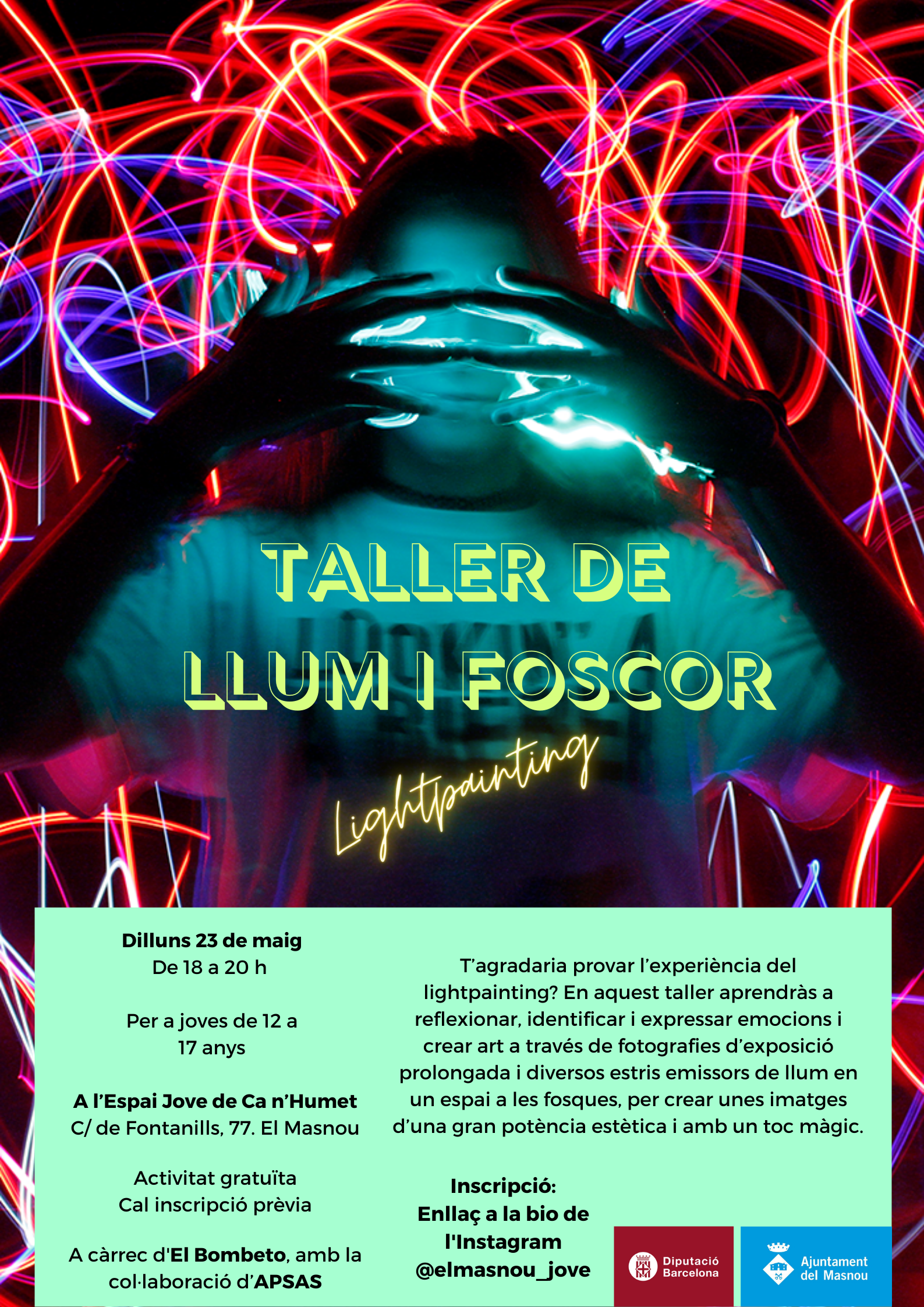 Taller de Llum i Foscor ('lightpainting')