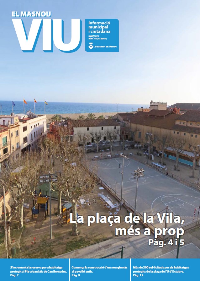 Ja es pot llegir 'El Masnou Viu' de març