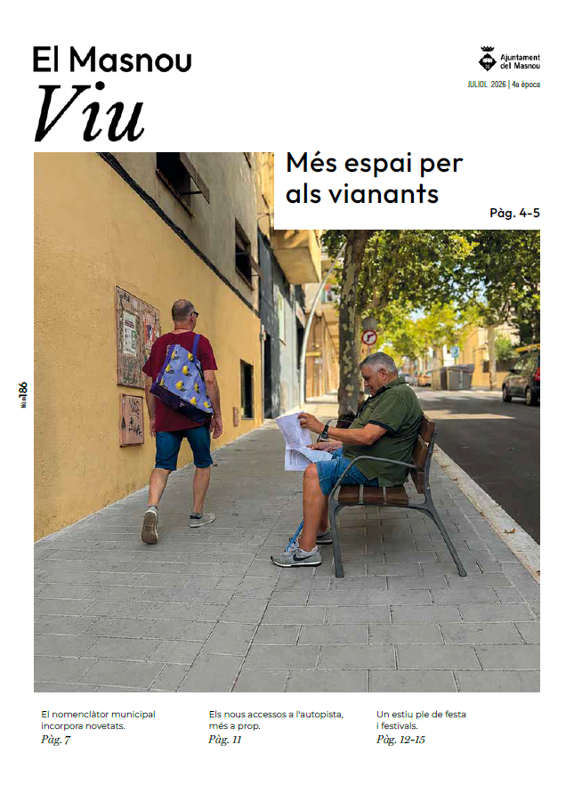 Ja es pot llegir 'El Masnou Viu' de juliol