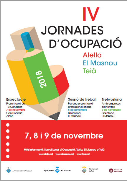 IV Jornades de l'Ocupació: el Masnou, Alella i Teià