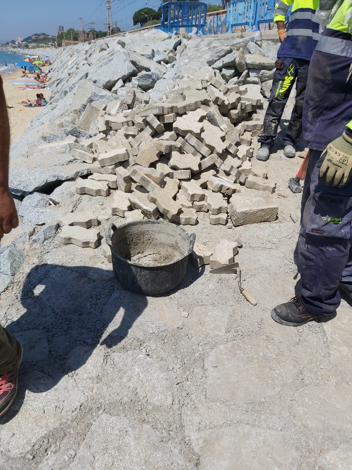 Les obres per reparar els danys del temporal Glòria, a punt de finalitzar