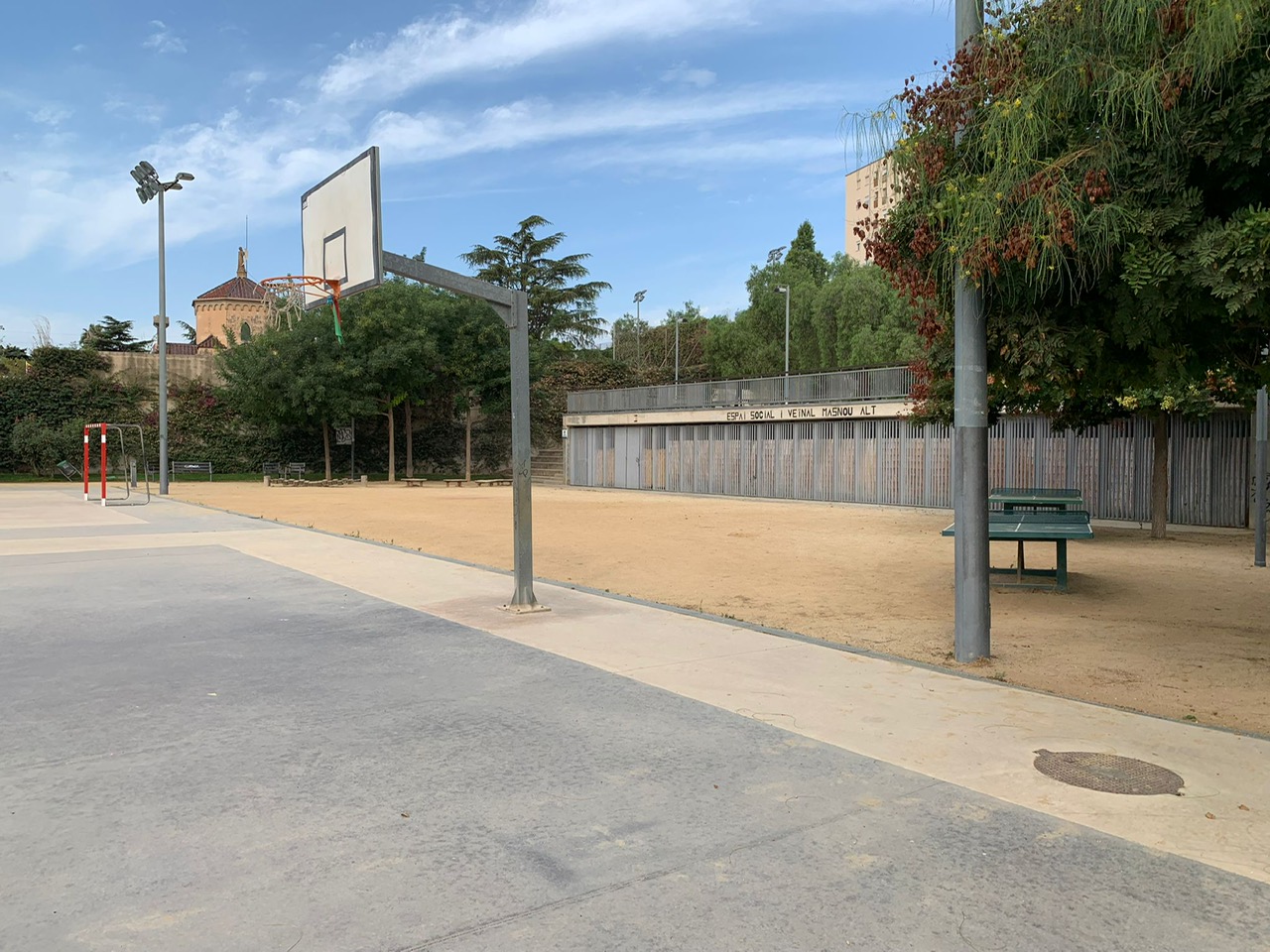 Tot a punt per a la rehabilitació de la pista de Pau Casals