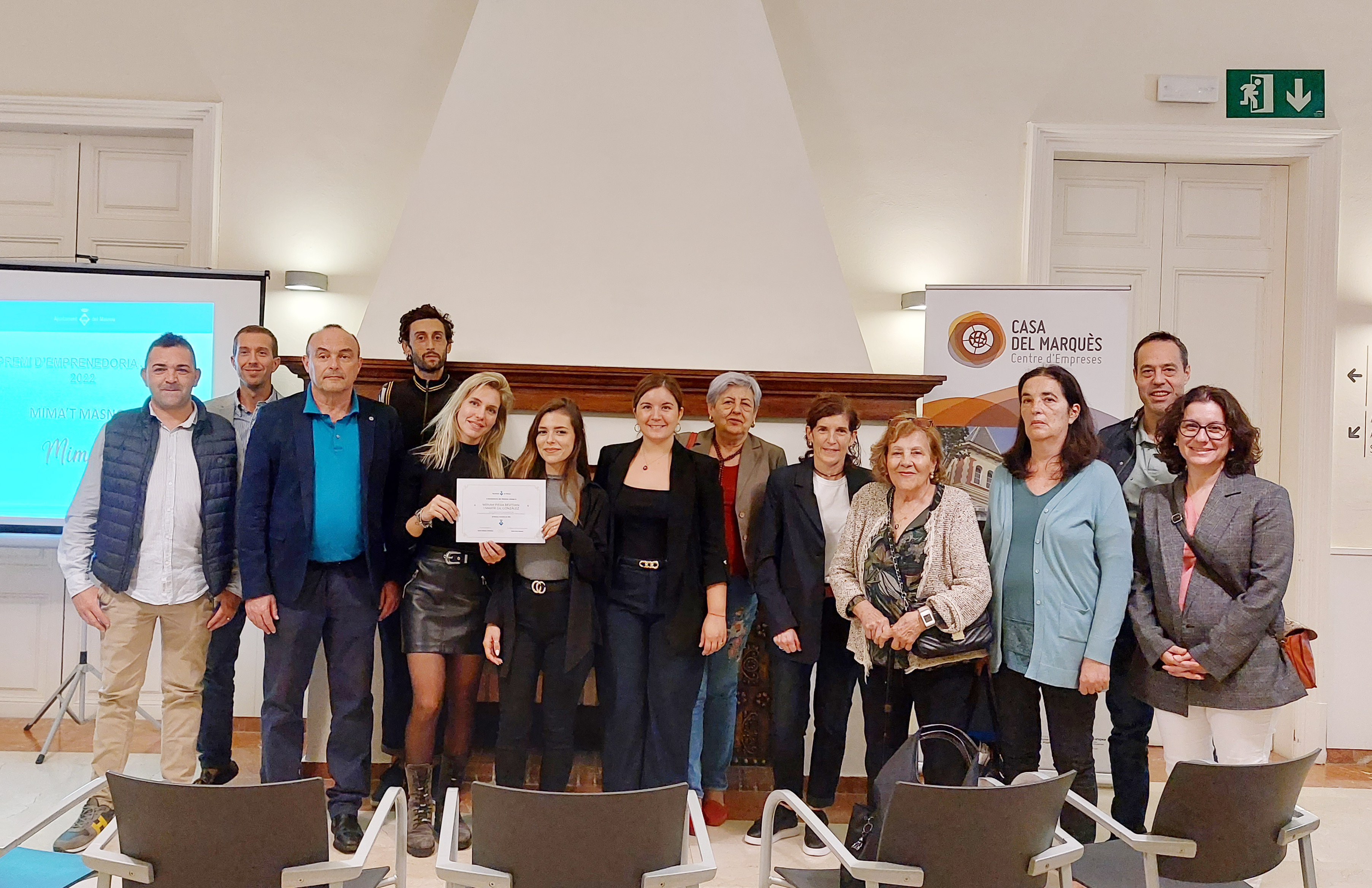 El projecte Mima't Masnou guanya el Premi d'Emprenedoria Jove 2022
