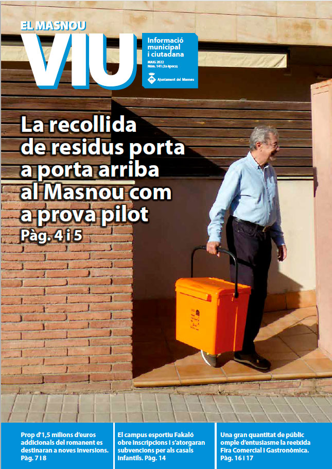 Ja es pot llegir 'El Masnou Viu' de maig