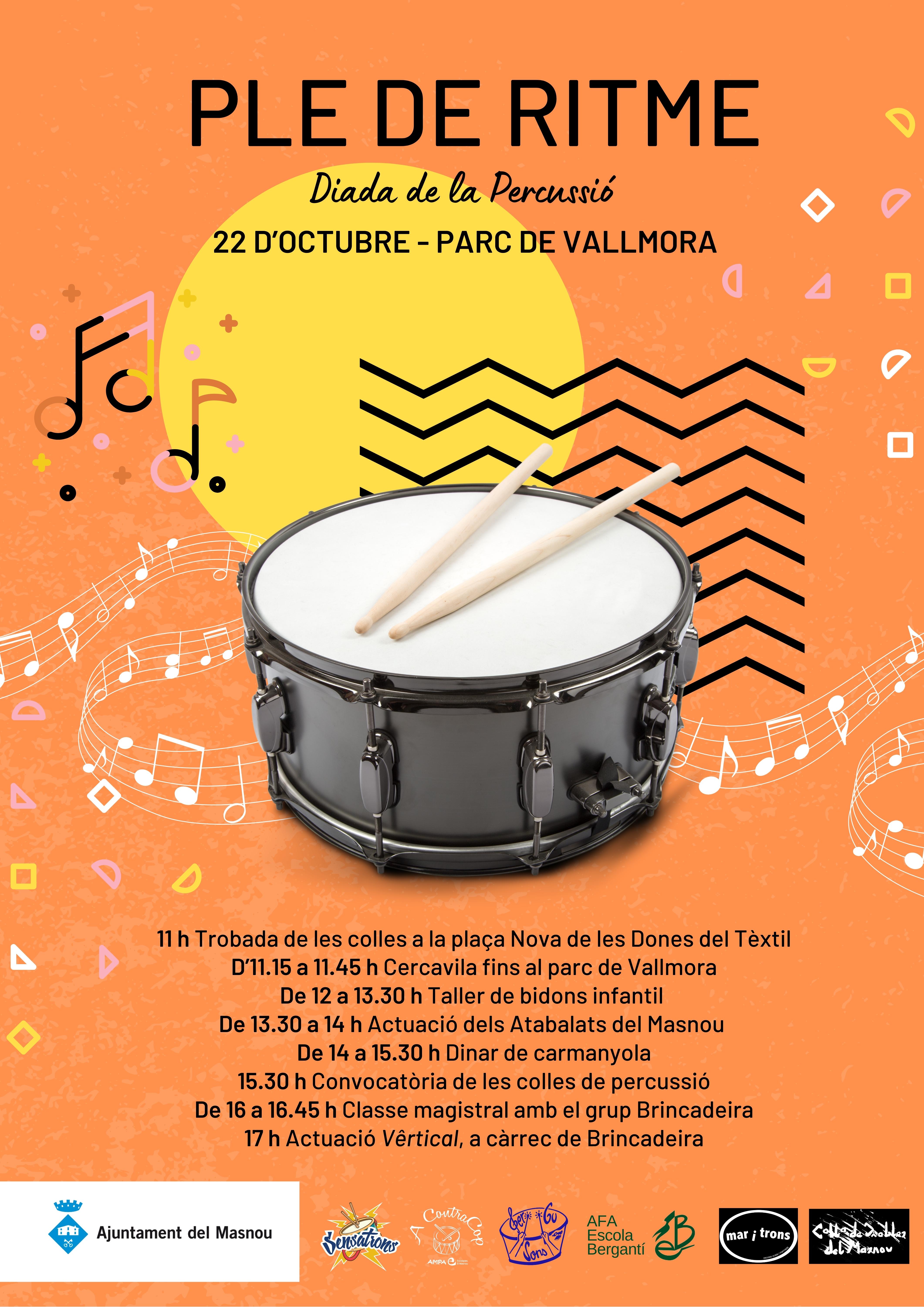El Masnou celebra una diada dedicada a la percussió
