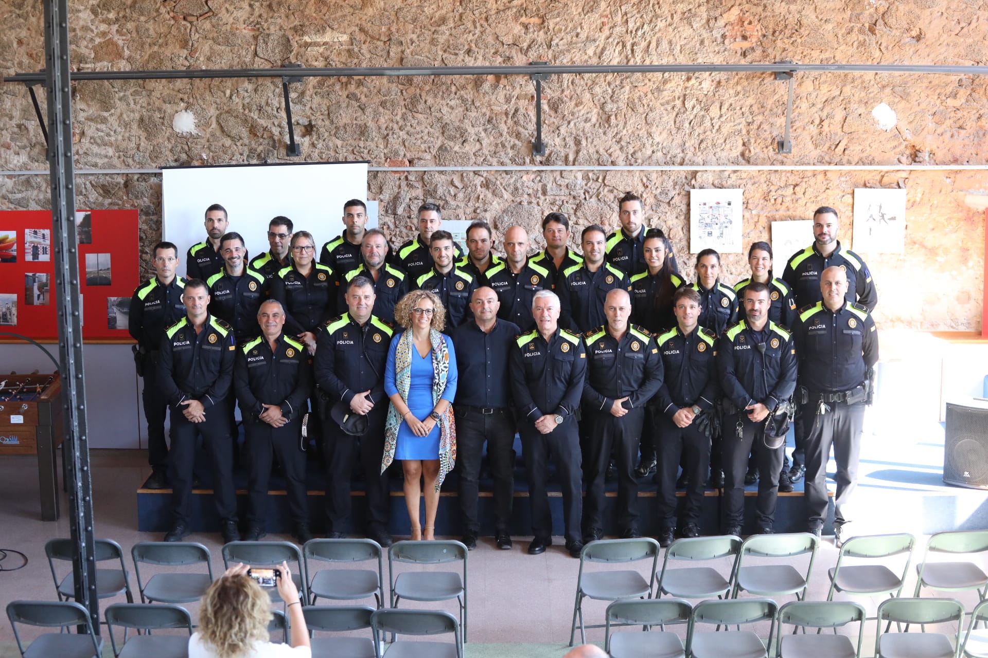 La Diada del Patró de la Policia Local reconeix la tasca d'aquests professionals durant la pandèmia