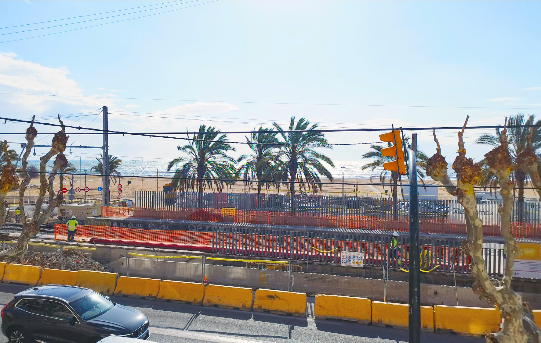 El retard de les obres ajorna l'entrada en funcionament de l'estació d'Ocata