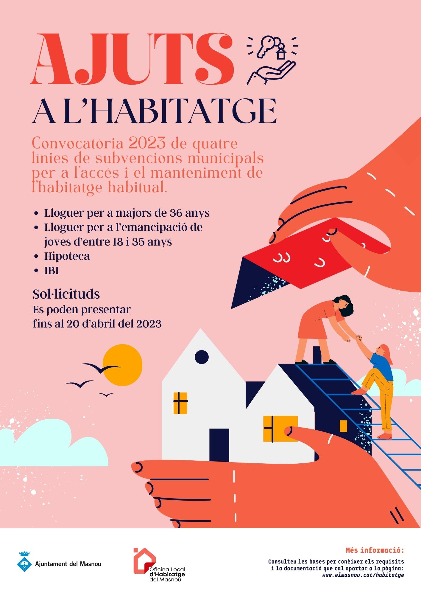 Ja es poden sol·licitar els ajuts municipals a l'habitatge