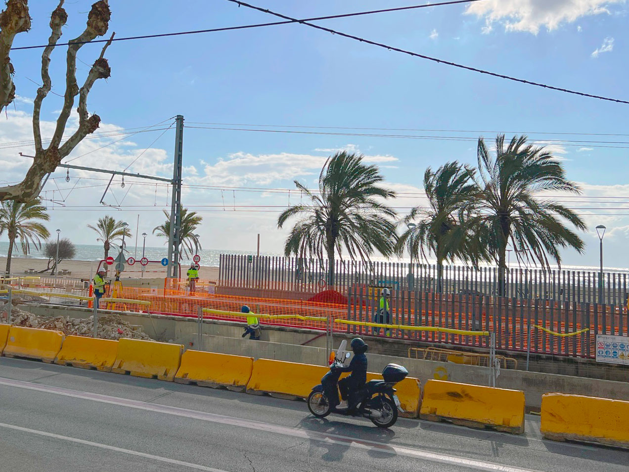El retard de les obres ajorna l'entrada en funcionament de l'estació d'Ocata
