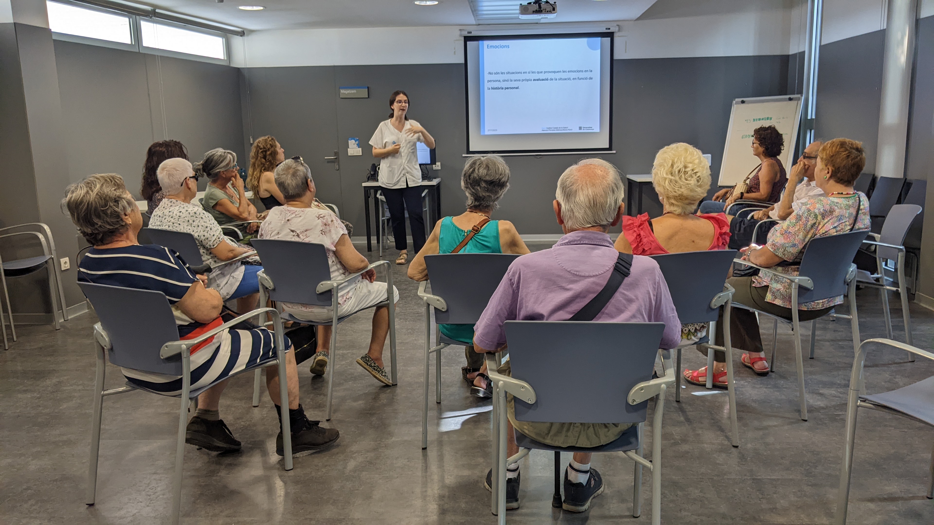 El projecte Radars acompanya en la cura del benestar emocional de la gent gran