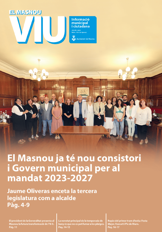 Ja es pot llegir 'El Masnou Viu' de juliol