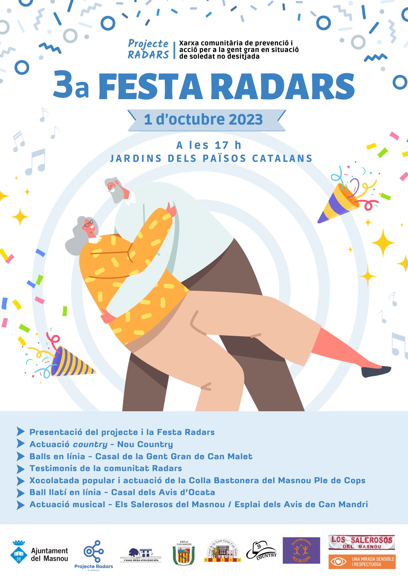 Torna la Festa Radars, emmarcada la commemoració del Dia de la Gent Gran