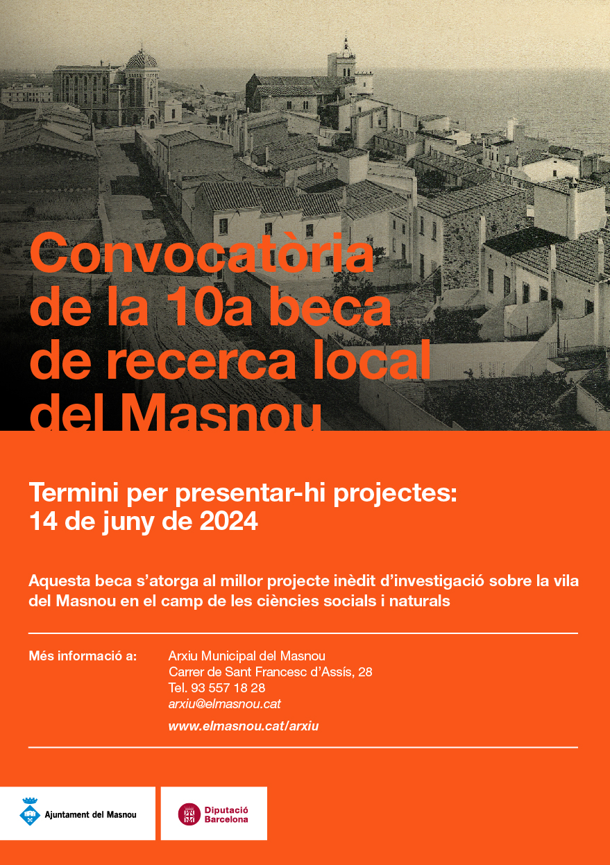 Cartell de la convocatòria