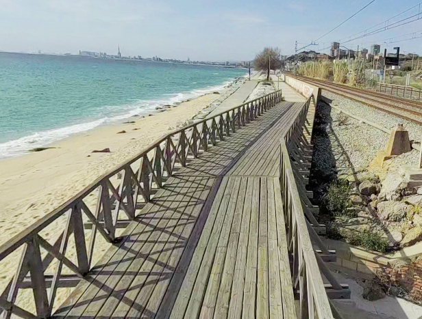 Rehabilitació de les passeres del passeig Marítim entre el Masnou i Montgat