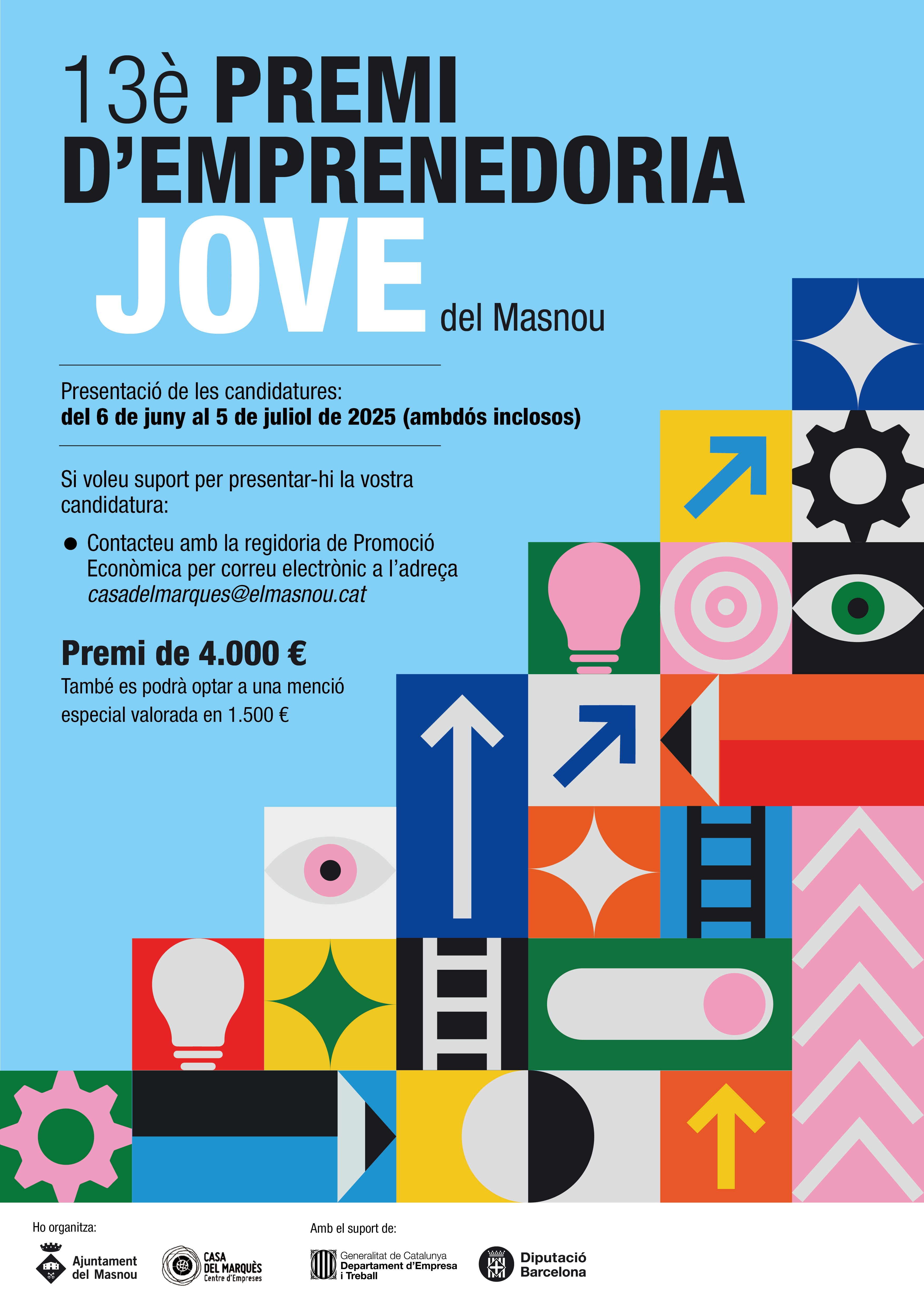 Impuls a l'esperit emprenedor juvenil amb una nova edició del Premi d'Emprenedoria Jove