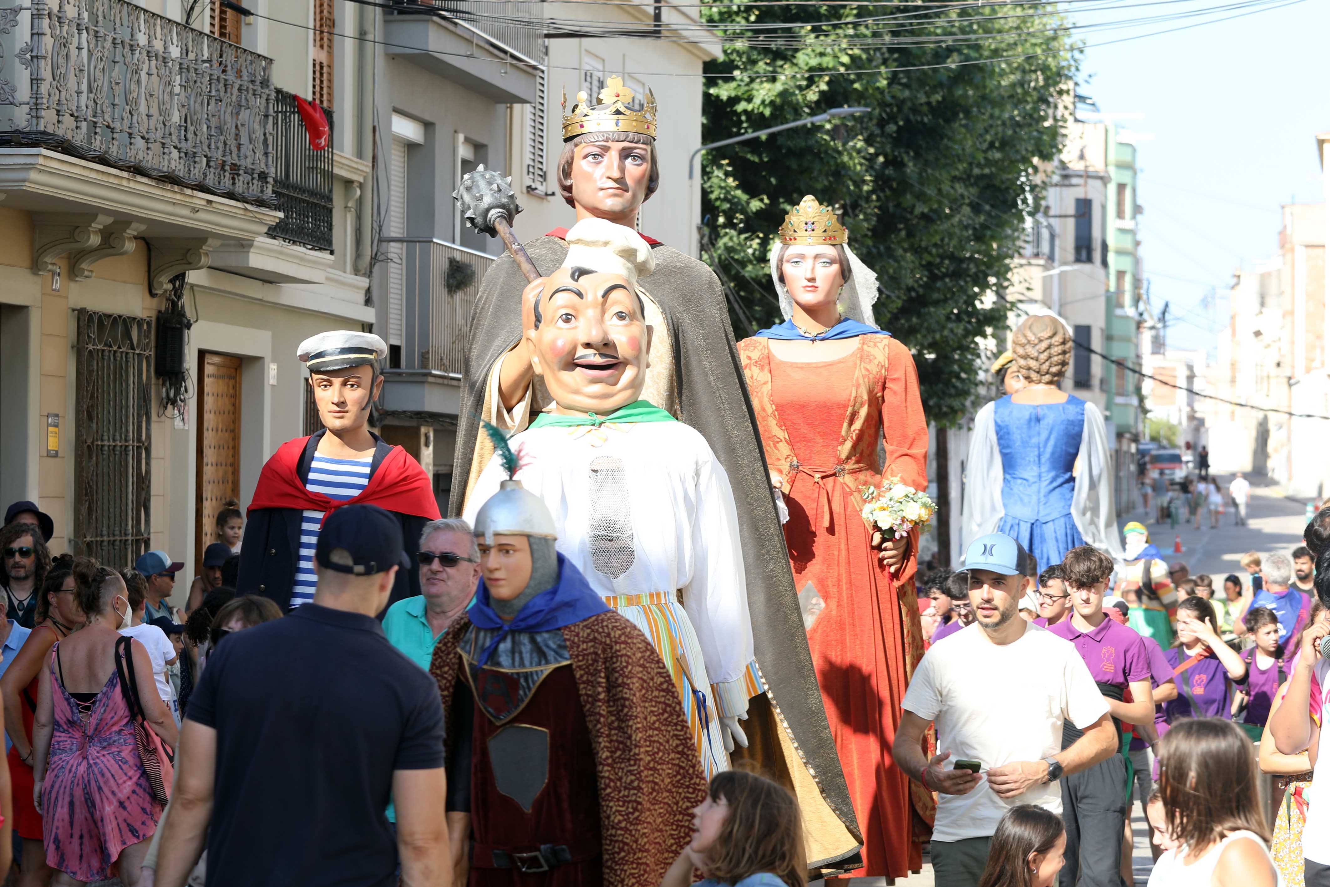 Els gegants, el correfoc i La Salada protagonitzen un dissabte intens de Festa Major