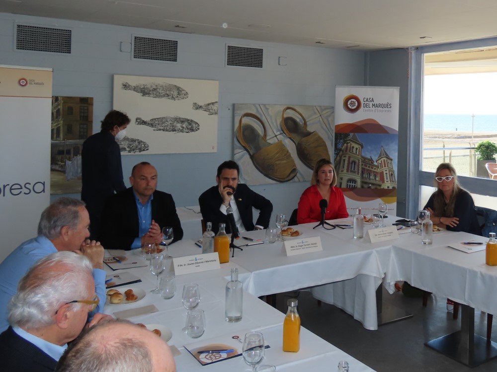 Jornada Cafè i Empresa, amb Roger Torrent.