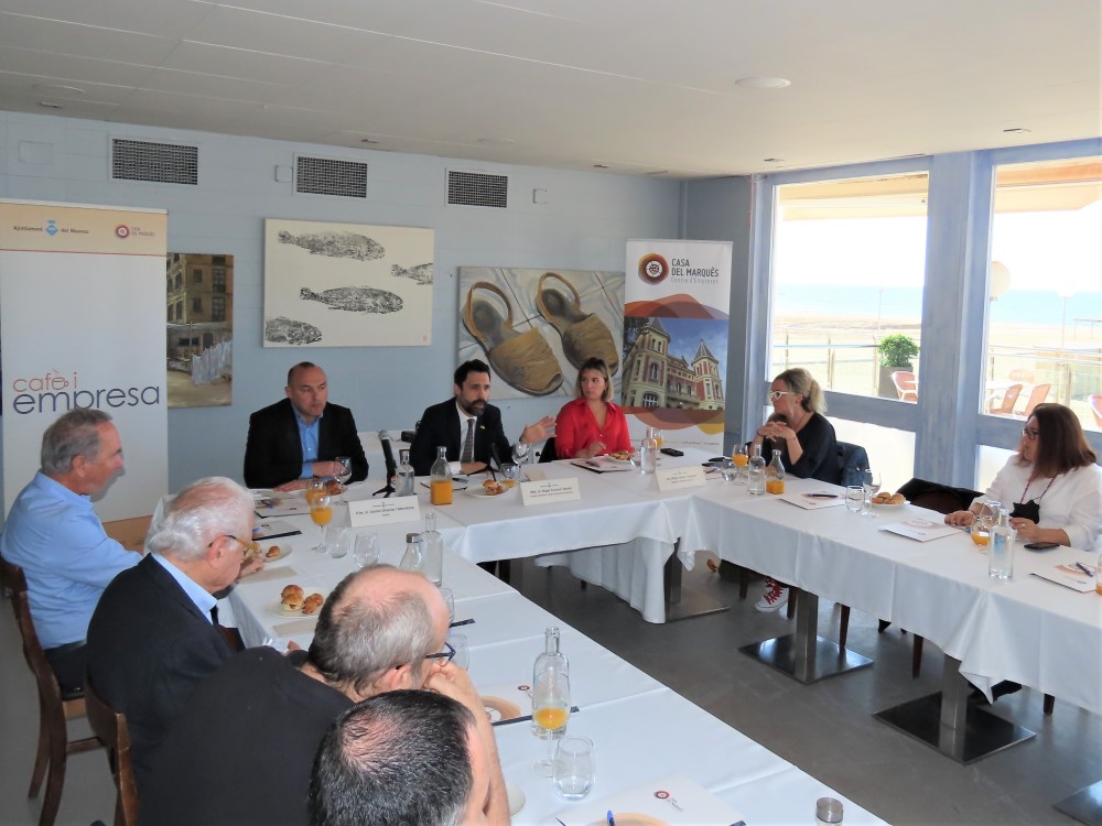 Jornada Cafè i Empresa, amb Roger Torrent.