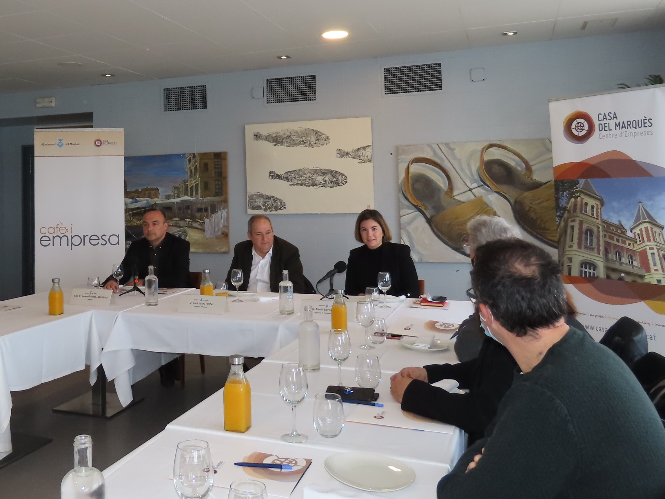 Jornada Cafè i Empresa, amb Jordi Hereu.