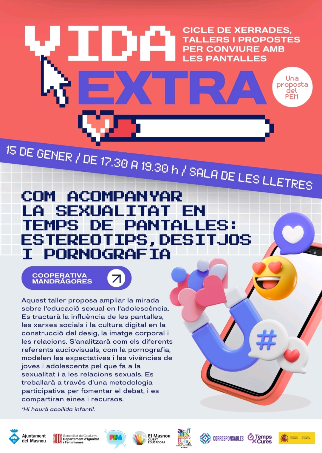 Com acompanyar la sexualitat en temps de pantalles: estereotips, desitjos i pornografia