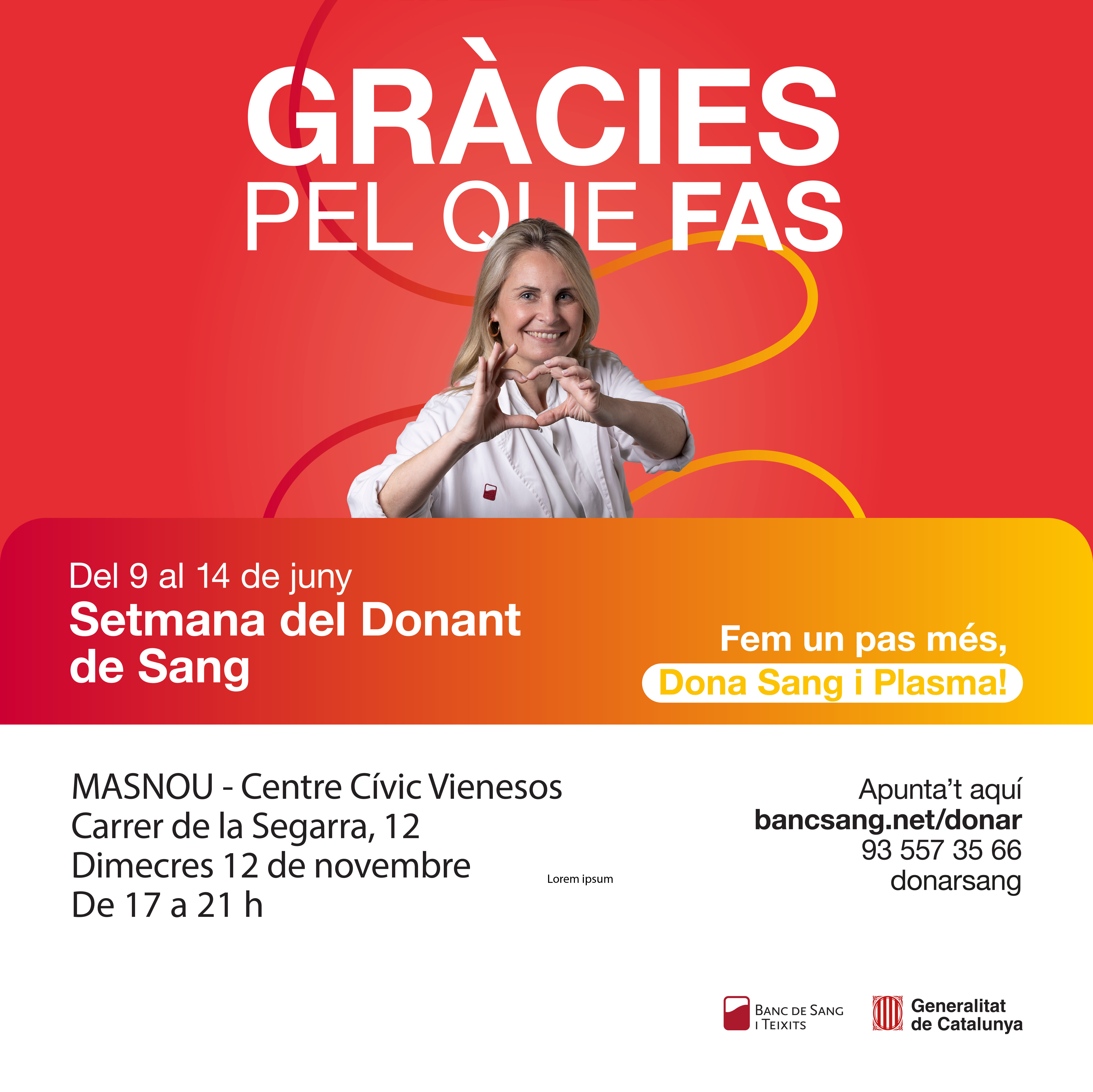 Campanya de donació de sang