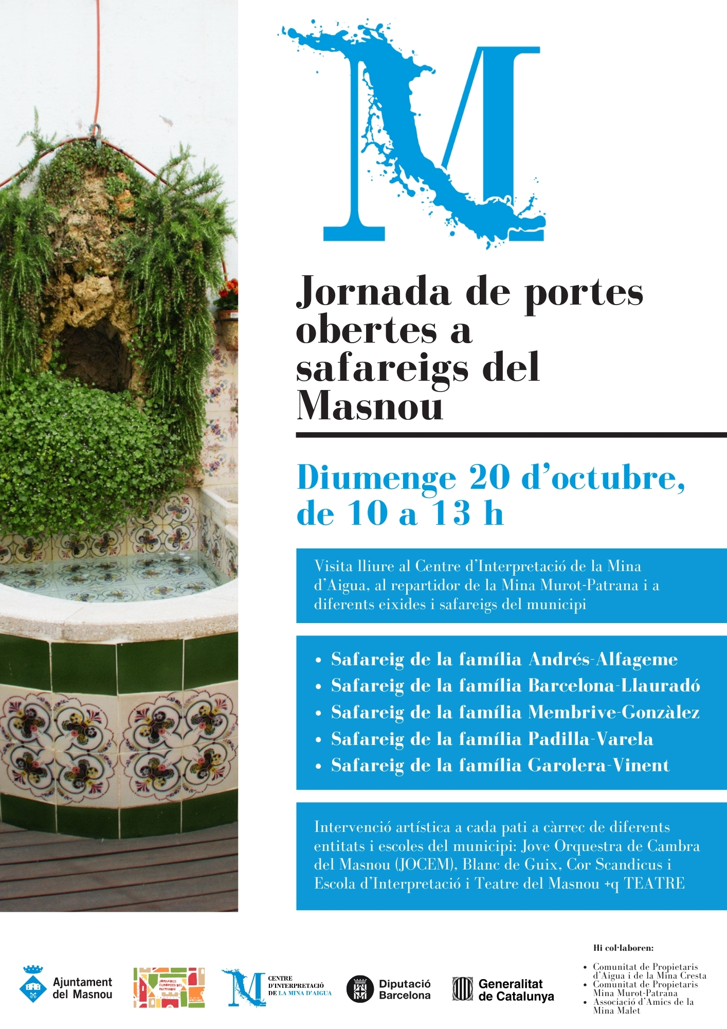 Jornada de portes obertes a eixides i safareigs del Masnou 