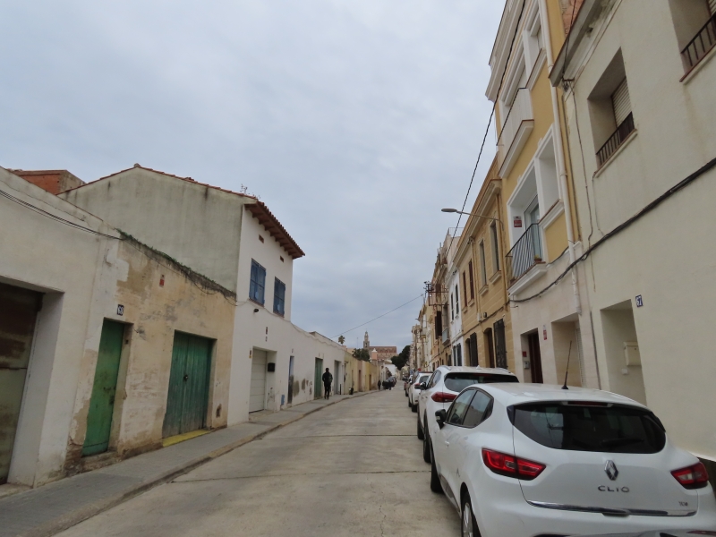 El carrer de Mestres Villà es troba al sector d'Ocata on es preveu fer la prova pilot de zona verda.
